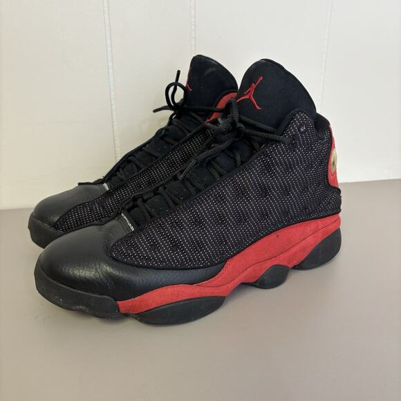 Nike Air Jordan 13 Retro Bred 2012 Size 10 414571-010 Black Red White - Picture 1 of 8